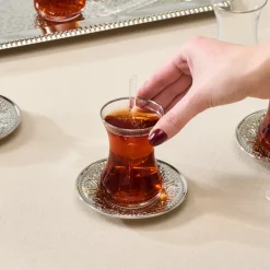 Karaca Teegläser Sets-Deniz 19-teiliges Teeservice Multıfarben