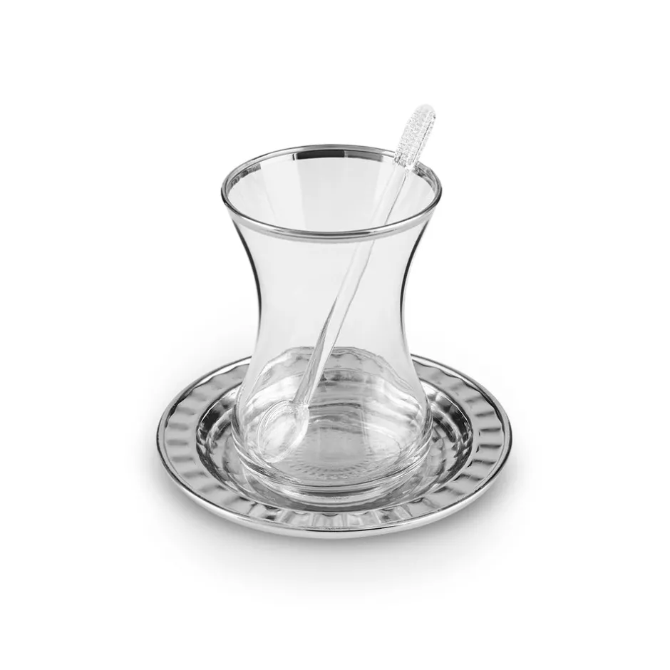 Karaca Teegläser Sets-Deniz 19-teiliges Teeservice Multıfarben