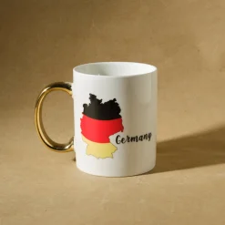 Karaca Mugs & Kaffeebecher-Deutschland Tasse, 350 ml Multıfarben