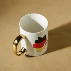 Karaca Mugs & Kaffeebecher-Deutschland Tasse, 350 ml Multıfarben