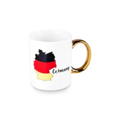 Karaca Mugs & Kaffeebecher-Deutschland Tasse, 350 ml Multıfarben