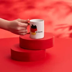 Karaca Mugs & Kaffeebecher-Deutschland Tasse, 350 ml Multıfarben