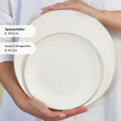 Karaca Tafelservice Für 12 Personen-Donatella 70-Teiliges Tafelsservice Für 12 Personen – New Bone