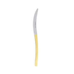 Karaca Bestecksets Für 12 Personen-Dora 84-teiliges Besteck-Set 316+ Premium mit Schachtel Gold