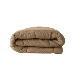 Karaca Kopfkissen & Bettdecken-Double Face Bettdecke Beige-Mocha 135X200 Beıge01