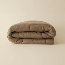 Karaca Kopfkissen & Bettdecken-Double Face Bettdecke Beige-Mocha 200X200 Beıge01