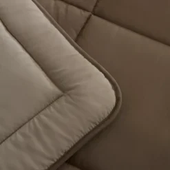 Karaca Kopfkissen & Bettdecken-Double Face Bettdecke Beige-Mocha 200X200 Beıge01