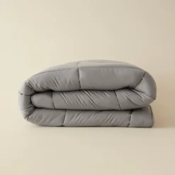 Karaca Kopfkissen & Bettdecken-Double Face Decke Anthrazit-Grau 200x200 Anthracıt01