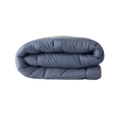 Karaca Kopfkissen & Bettdecken-Double Face Decke Blau-Mint 155x220 Blau01