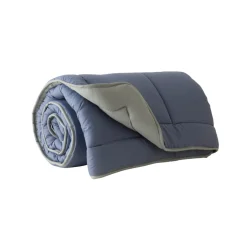 Karaca Kopfkissen & Bettdecken-Double Face Decke Blau-Mint 155x220 Blau01