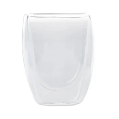 Karaca Gläser-Sets-Double Wall Borosilikat Glas Tasse 2er Set 300 ml Farblös