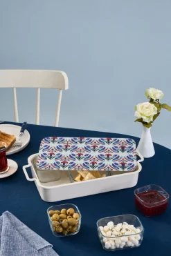 Karaca Frühstücksgeschirr-Ebru 8-teiliges Frühstücksset Multıcolor