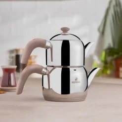Karaca Teekannen-Edge Mini Teekanne Set Rose