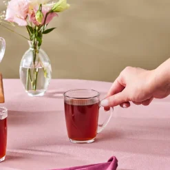 Karaca Teegläser Sets-Edna 6-teiliges Teeglas-Set Şeffaf