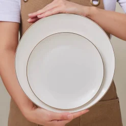 Karaca Tafelservice Für 12 Personen-Elegance Bone Esbelto 53-teiliges Tafelservice für 12 Personen – Gold