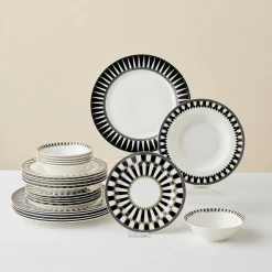Karaca Tafelservice Für 6 Personen-Elegance Bone Helsinki 24-teiliges Tafelservice für 6 Personen