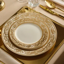 Karaca Tafelservice Für 6 Personen-Elegance Bone Isola 24-Teiliges Tafelservice Für 6 Personen, Mehrfarbig