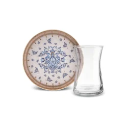 Karaca Teegläser Sets-Elena Teeset, 12-teilig, für 6 Personen