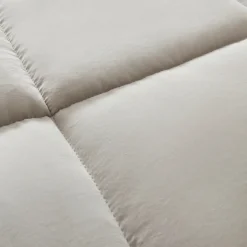 Karaca Kopfkissen & Bettdecken-Elie Einzelbett-Steppdeckenset, Grün, 155x220, 50x70 cm Grün01