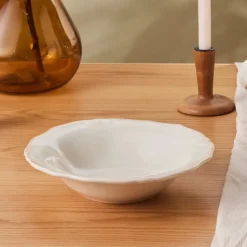 Karaca Schüssel/Bowl-Elizabeth Ecru Salatschüssel, 26 cm Ecru01