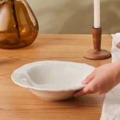 Karaca Schüssel/Bowl-Elizabeth Ecru Salatschüssel, 26 cm Ecru01