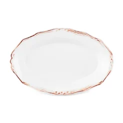 Karaca Speiseteller-Elizabeth Ecru Servierplatte, 20 cm Ecru01