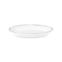 Karaca Speiseteller-Elizabeth Ecru Servierplatte, 20 cm Ecru01