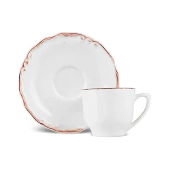 Karaca Teetassen Sets-Elizabeth Ecru Teetasse, 180 ml Ecru01
