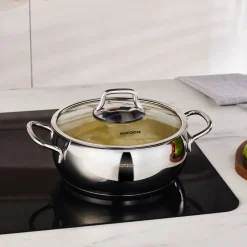 Karaca Stahltopf-Emirgan Induktions Stahltopf, 20 cm