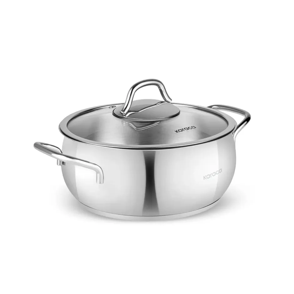 Karaca Stahltopf-Emirgan Induktions Stahltopf, 20 cm