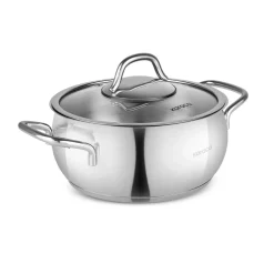 Karaca Stahltopf-Emirgan Induktions Stahltopf, 26 cm