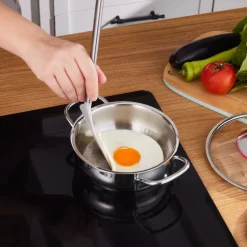 Karaca Stahltopf Sets-Emirgan 6-teiliges Stahlplattenset Farblös