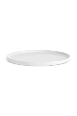 Karaca Speiseteller-Epsilon Dessert-/Beilagenteller aus Porzellan, 22 cm, Weiß Weıß01