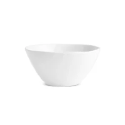 Karaca Schüssel/Bowl-Epsilon Müsli-/Suppenschale aus Porzellan, 16 cm, Weiß Weıß01