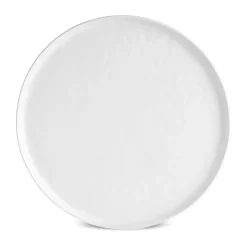 Karaca Speiseteller-Epsilon Servierplatte aus Porzellan, 35,5 cm, Weiß