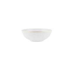 Karaca Tafelservice Für 12 Personen-Esbelto 12 Personen Geschirrset, 56 Teilig, New Generation Bone, Gold