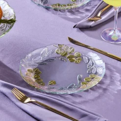 Karaca Kuchenplatte-Eucalyptus 7-teiliges Dessertset Kahverengi