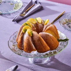 Karaca Kuchenplatte-Eucalyptus 7-teiliges Dessertset Kahverengi