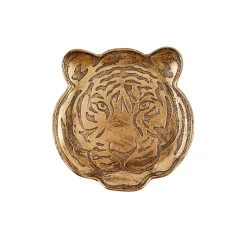 Karaca Deko-Objekte-Eva Dekoteller Tiger Gold