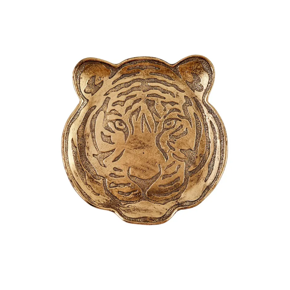 Karaca Deko-Objekte-Eva Dekoteller Tiger Gold