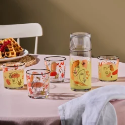 Karaca Gläser-Sets-Face 5-teiliges Glas-Set Multıfarben