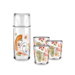Karaca Gläser-Sets-Face 5-teiliges Glas-Set Multıfarben