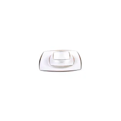 Karaca Frühstücksgeschirr|Frühstücksset Für 6 Personen-Fine Pearl Agate für 6 Personen Perle Quadrat Frühstücksset und Servierschalen, 26 Teilig Gold