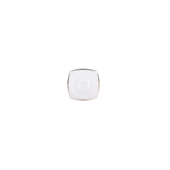 Karaca Frühstücksgeschirr|Frühstücksset Für 6 Personen-Fine Pearl Agate für 6 Personen Perle Quadrat Frühstücksset und Servierschalen, 26 Teilig Gold