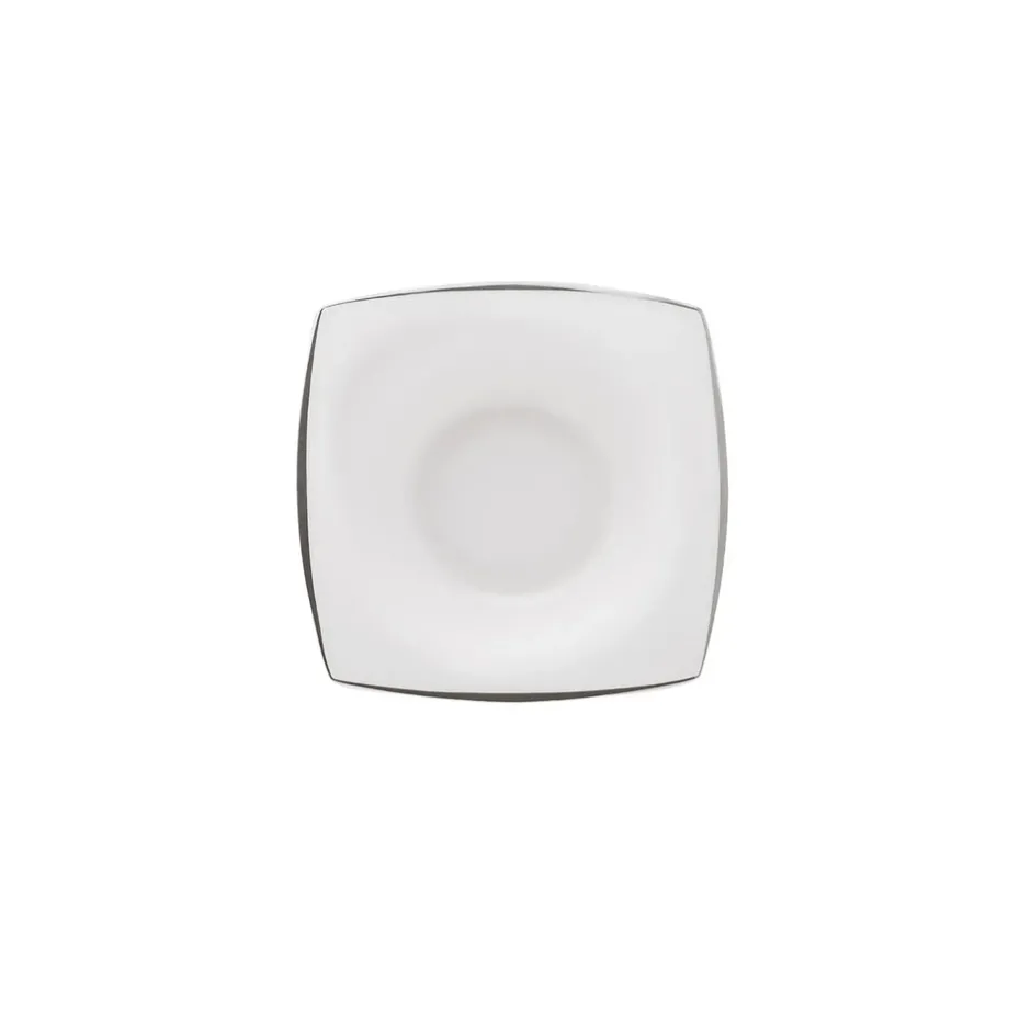 Karaca Frühstücksset Für 6 Personen-Fine Pearl Agate Platin 26-teiliges Frühstücksset und Servierschalen für 6 Personen Quadratisch Platın