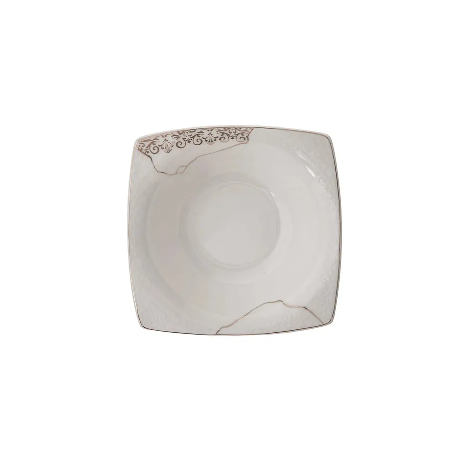 Karaca Frühstücksset Für 6 Personen-Fine Pearl Era 26-teiliges Frühstücksset und Servierschalen für 6 Personen Weıß01