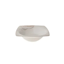 Karaca Frühstücksset Für 6 Personen-Fine Pearl Era 26-teiliges Frühstücksset und Servierschalen für 6 Personen Weıß01