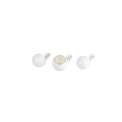 Karaca Tafelservice Für 12 Personen-Fine Pearl Extra Chanak 62-Teiliges 12-Personen Geschirrset Gold