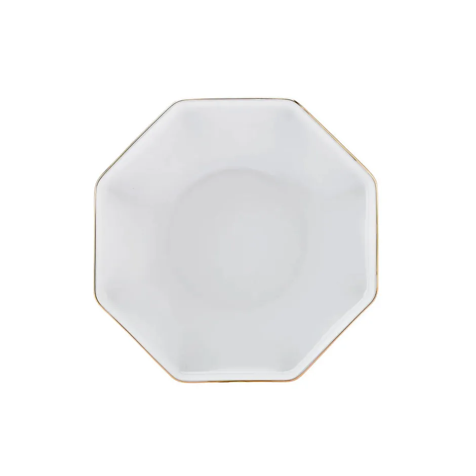 Karaca Tafelservice Für 12 Personen-Fine Pearl Extra Eight Corner 62-Teiliges 12-Personen Geschirrset Gold