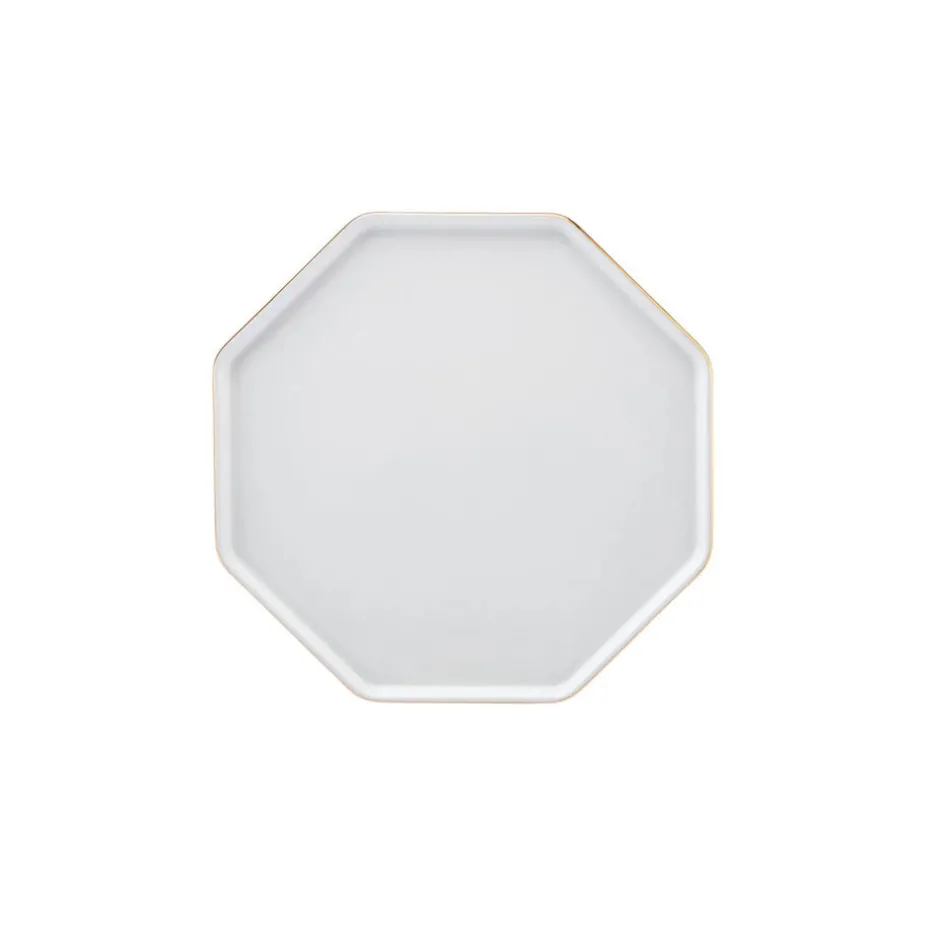Karaca Tafelservice Für 12 Personen-Fine Pearl Extra Eight Corner 62-Teiliges 12-Personen Geschirrset Gold
